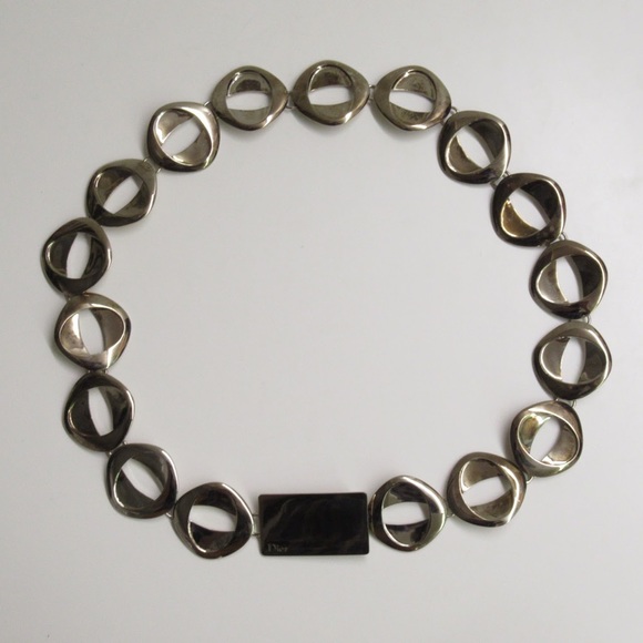 authentic CHRISTIAN DIOR chainlink BELT fits SM -L - Picture 2 of 5